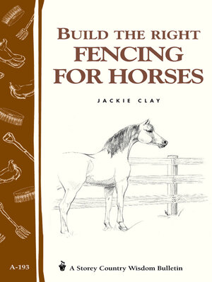 cover image of Build the Right Fencing for Horses
